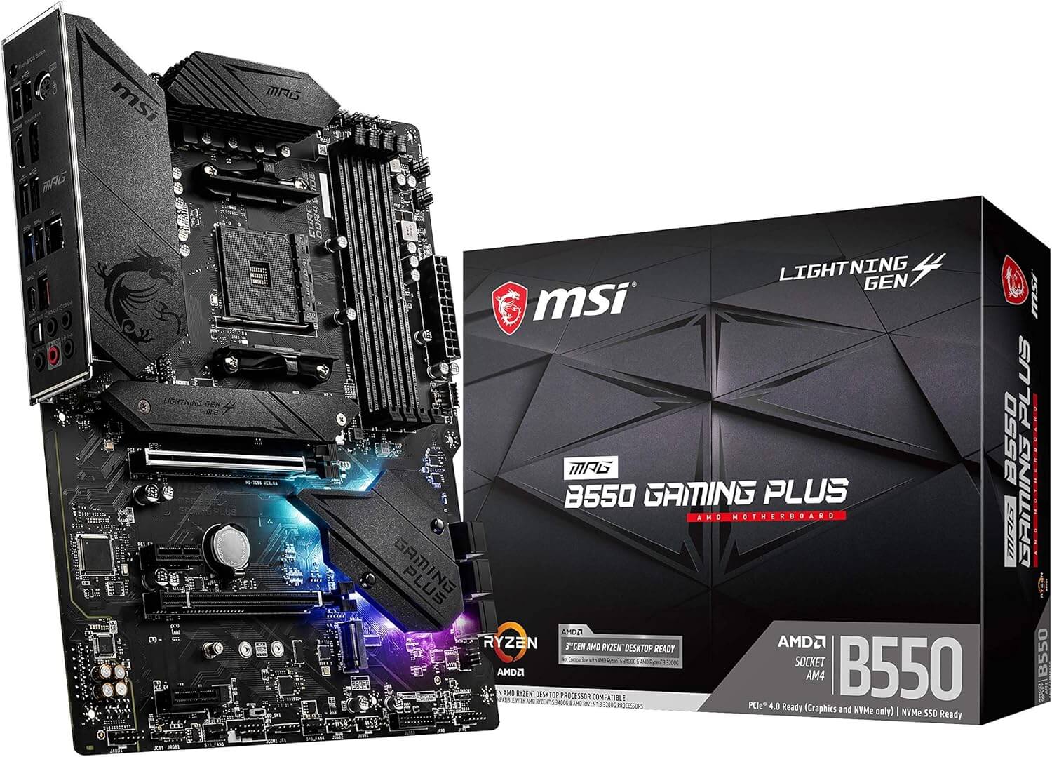 MSI MPG B550 Gaming Plus V1 Gaming Motherboard
