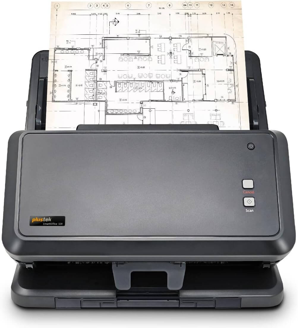 Top 5 Best Large Format Scanner Plustek Wide Format Color Duplex Document Scanner S30