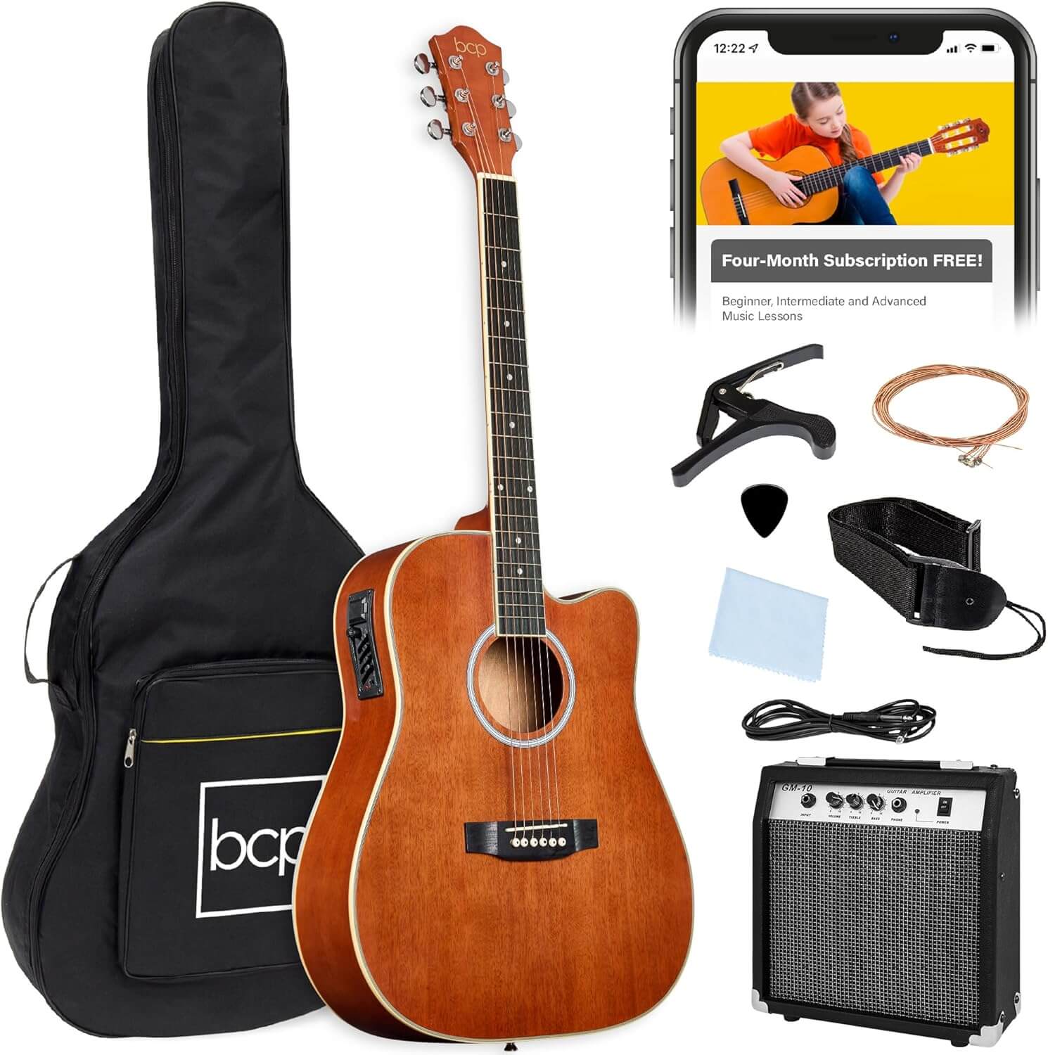 Best Choice Products Beginner Acoustic Electric Guitar