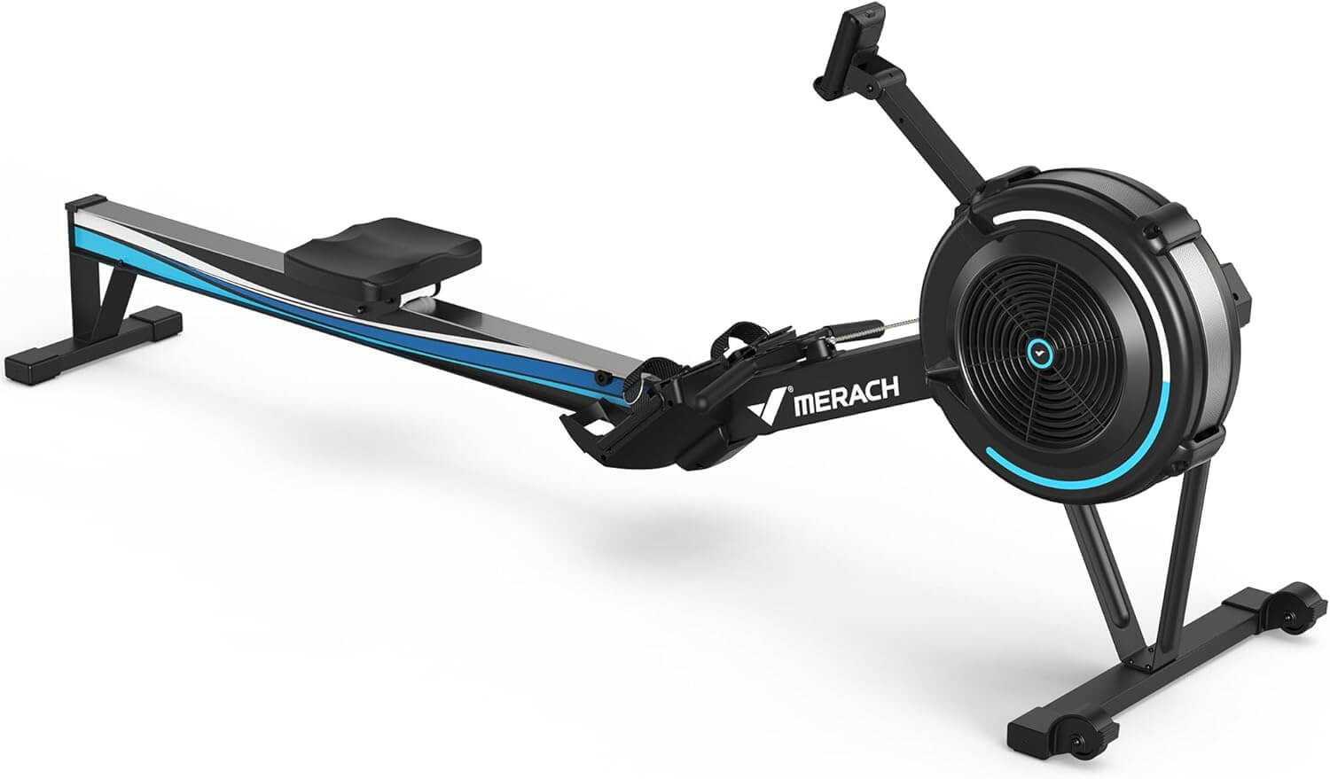 MERACH Adjustable Air Resistance Professional Rowing Machine