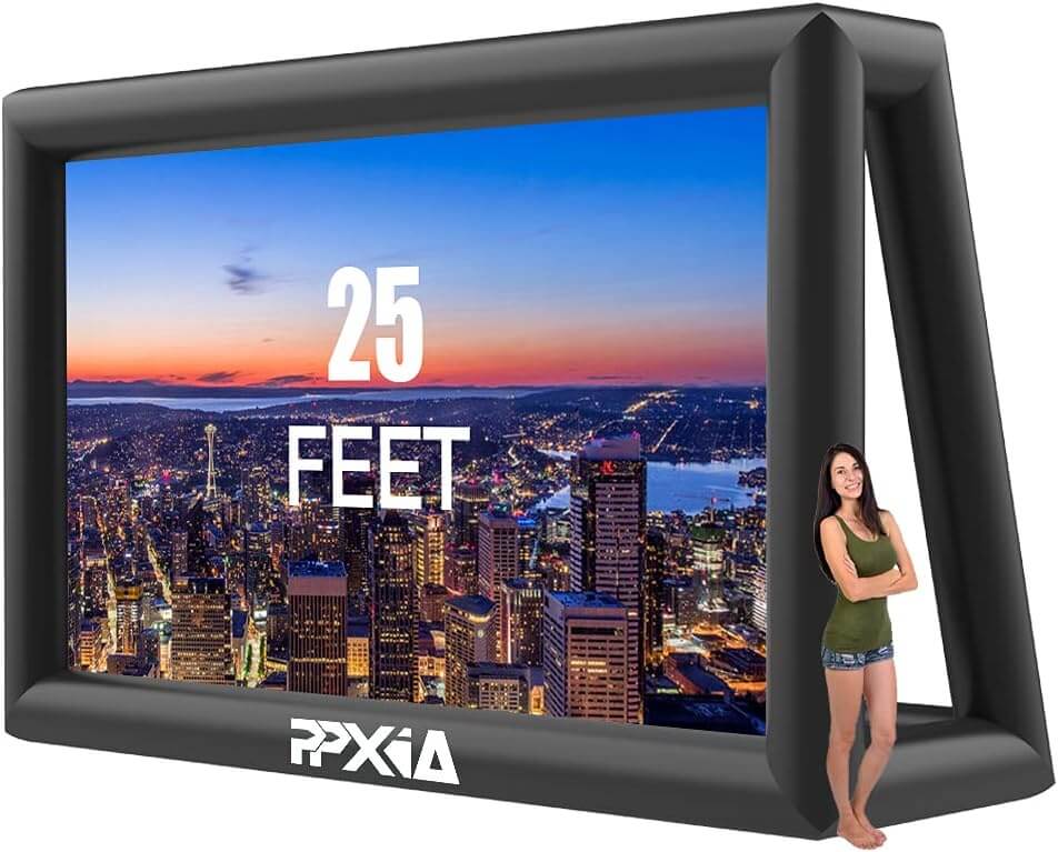 PPXIA Inflatable Movie Screen Outdoor Projector Screen