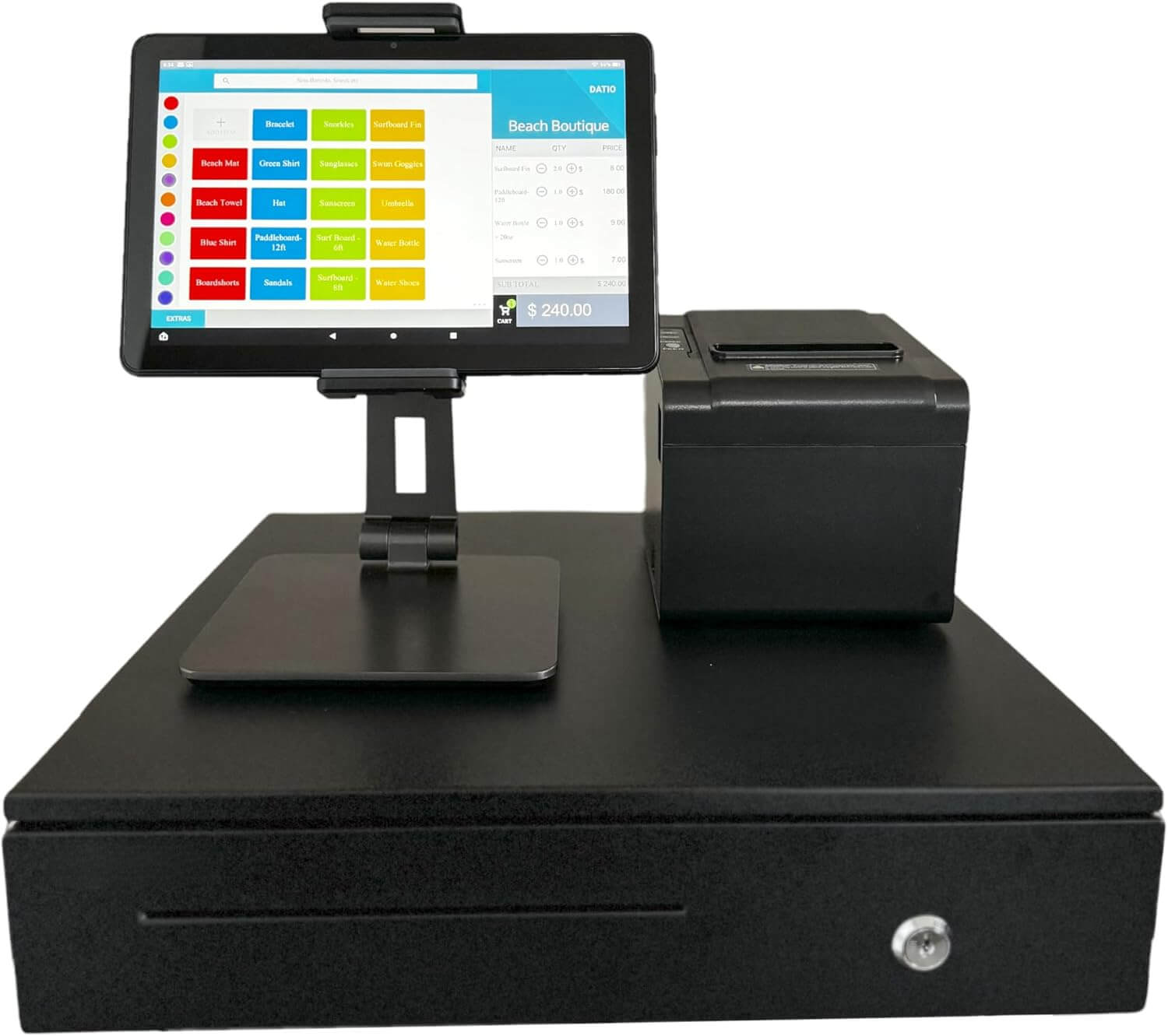 Datio POS System for 10 inch Amazon Fire Tablet