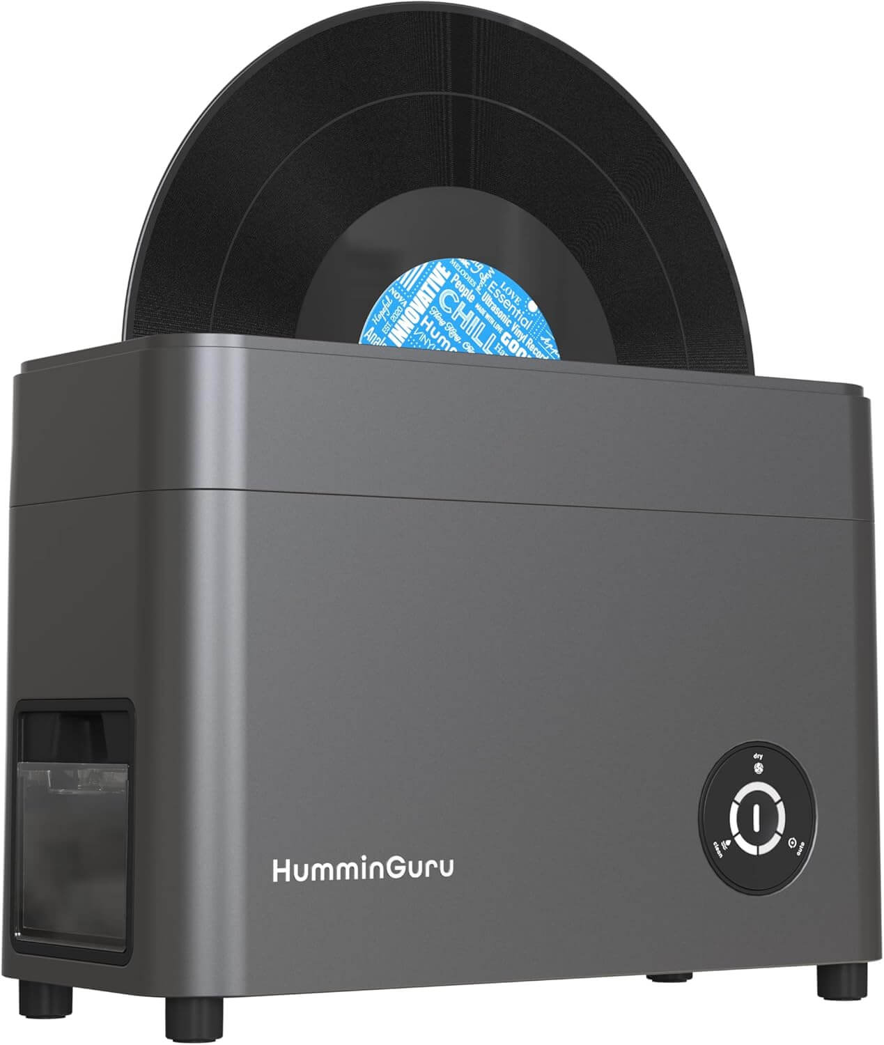 HumminGuru Ultrasonic Vinyl Record Cleaner