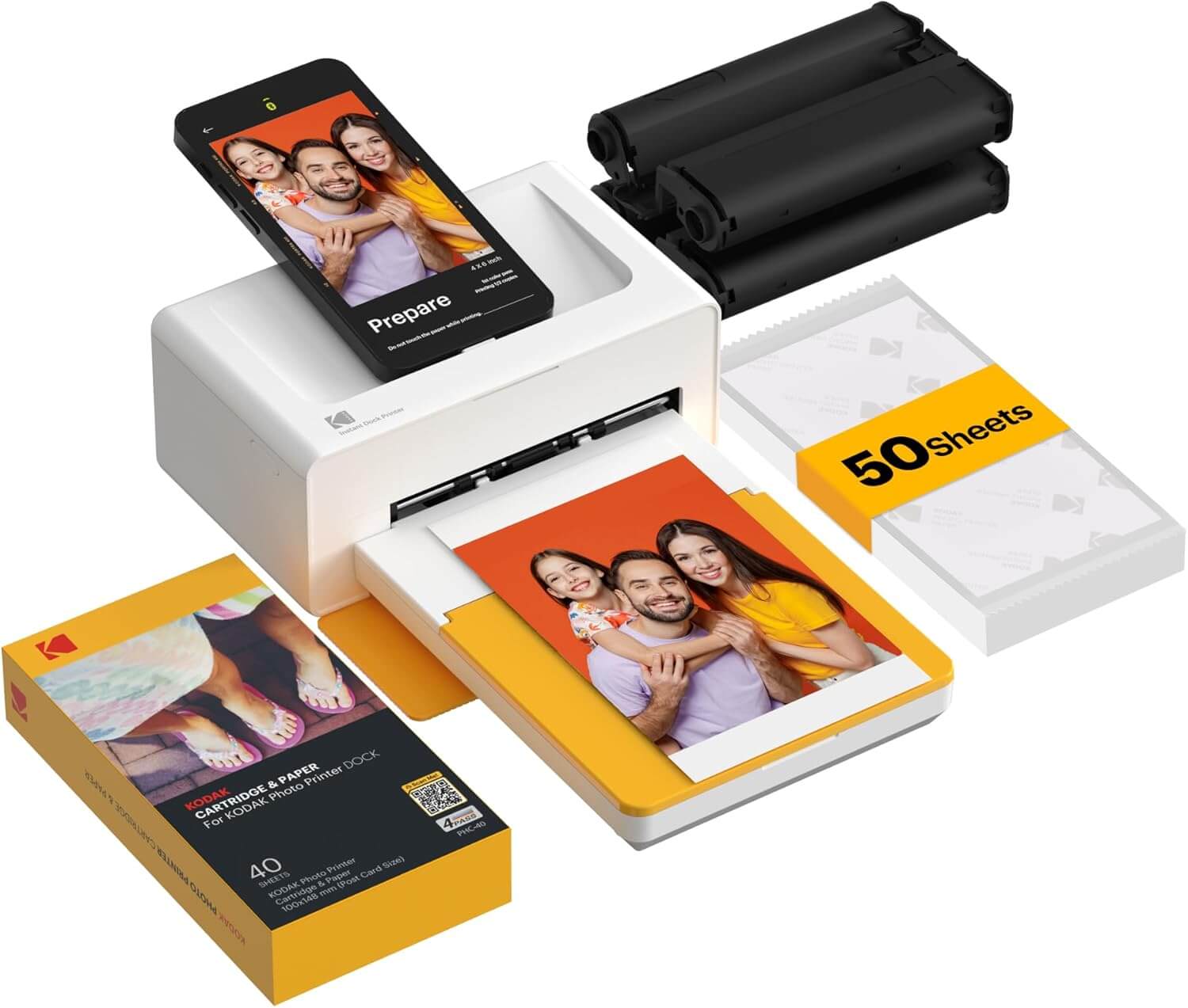 KODAK Dock Plus 4 by 6 inch Photo Printer