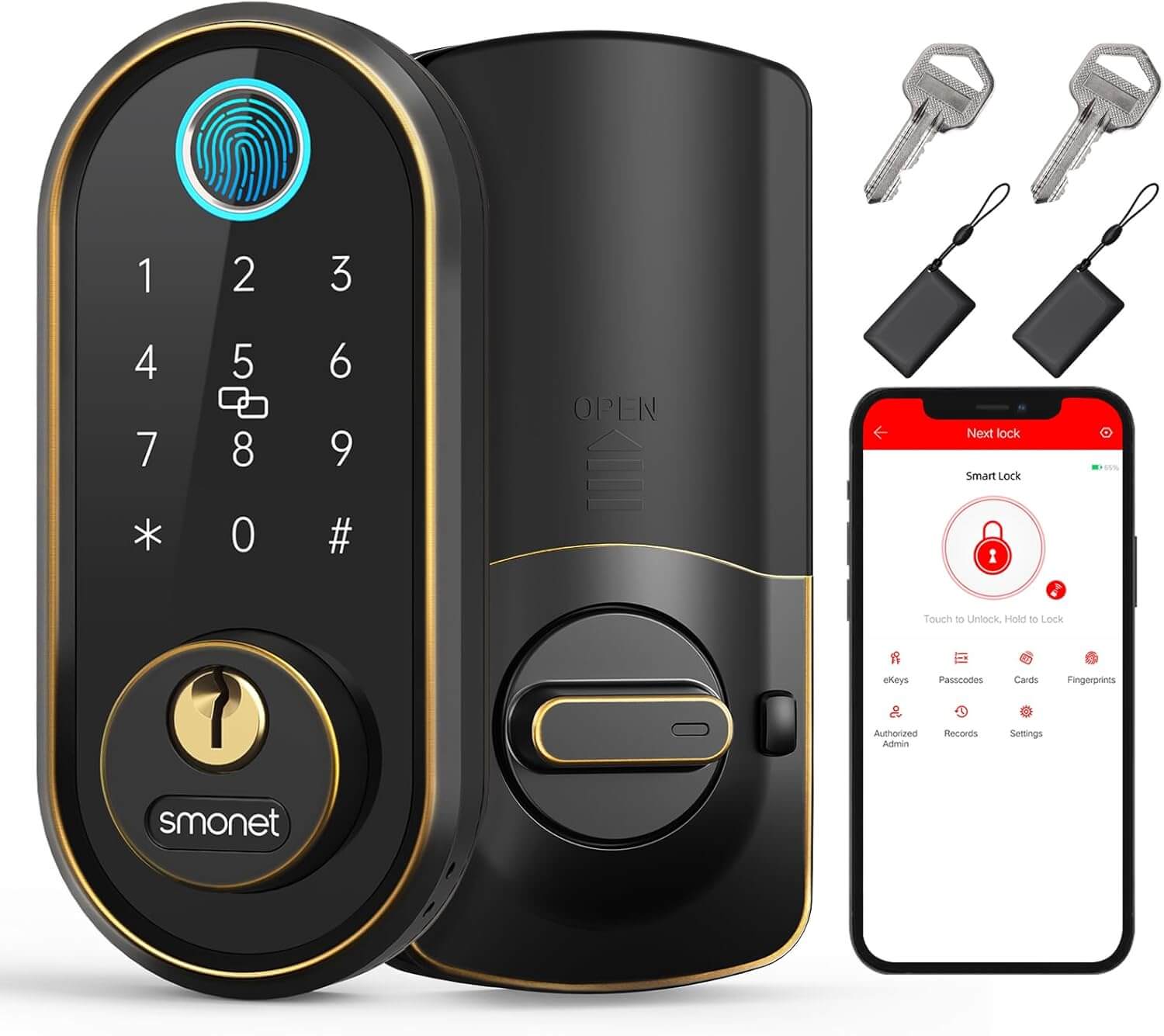 Smart Keyless Entry Door Lock