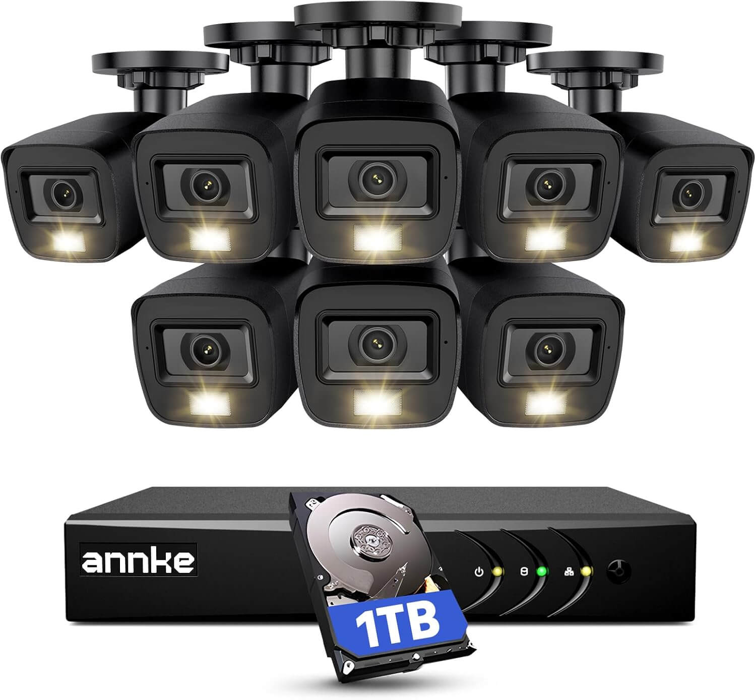 ANNKE 3K Lite Wired Security Camera System Outdoor