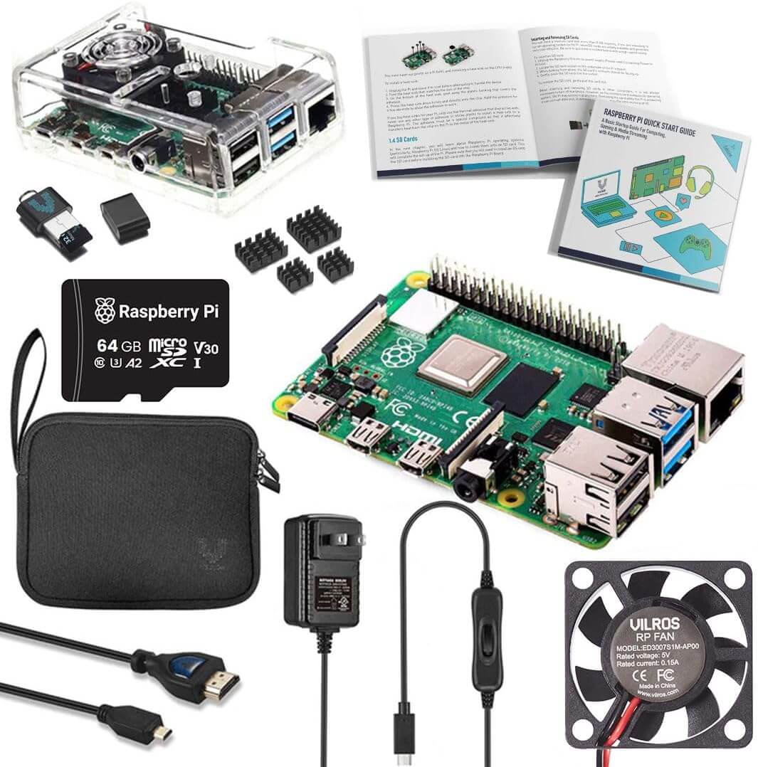 Vilros Raspberry Pi 4 Complete Starter Kit