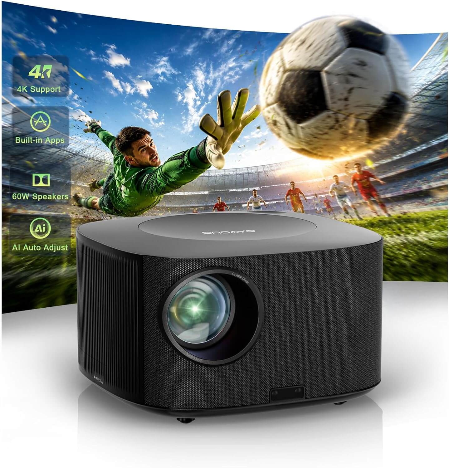 ONOAYO Outdoor Projector 4K
