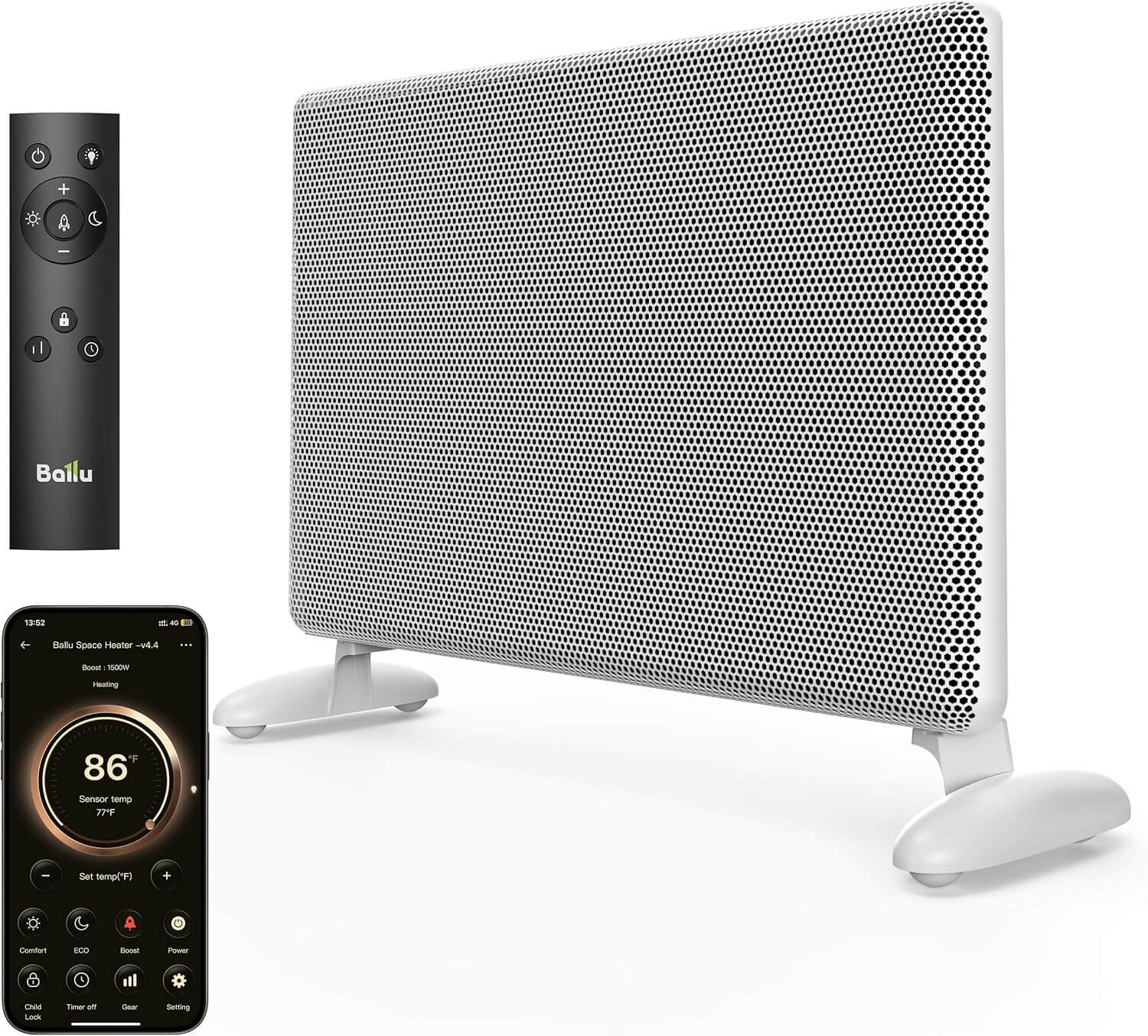 Ballu Mica Infrared Space Heater