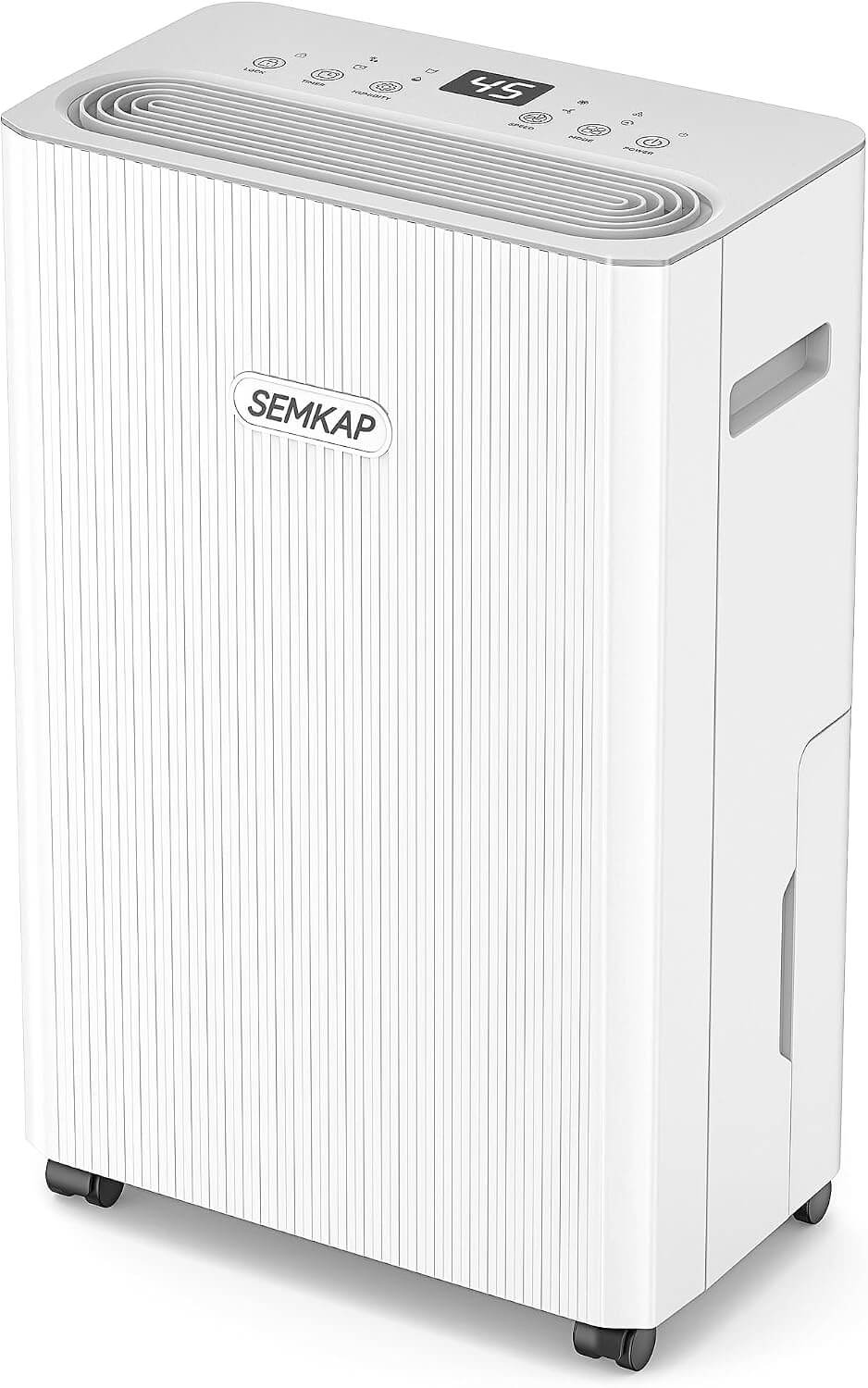 Top 5 Best Mini Dehumidifiers SEMKAP 2500 Square Feet Dehumidifier
