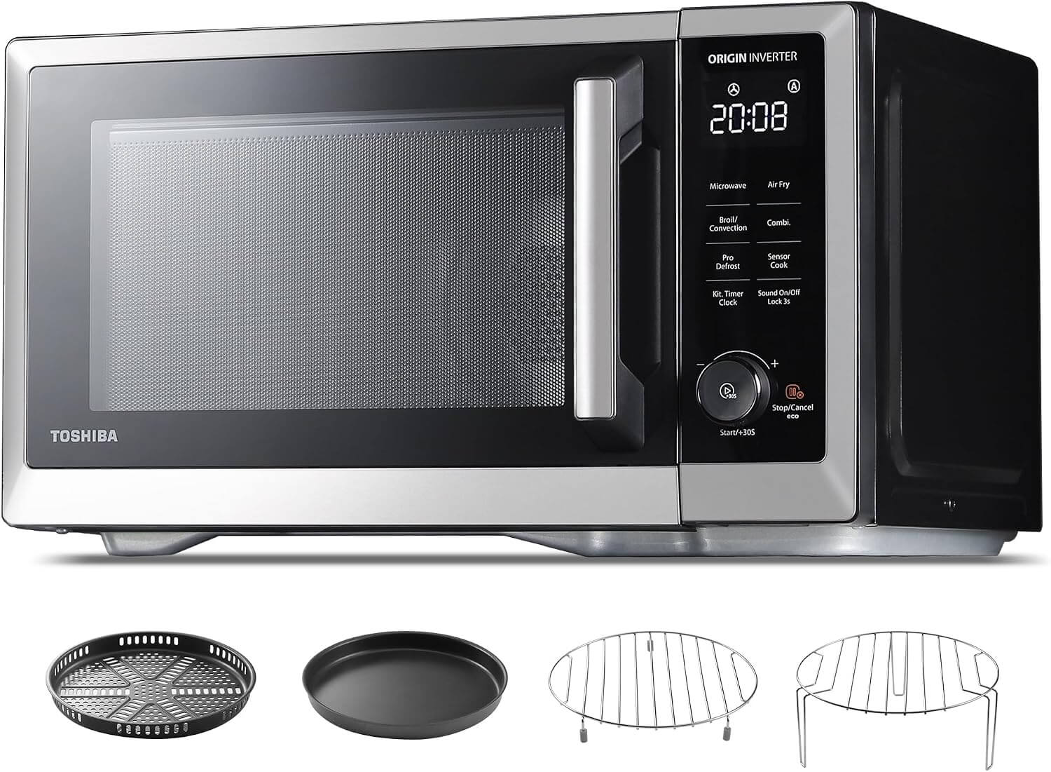 TOSHIBA Countertop Microwave Oven Air Fryer Combo