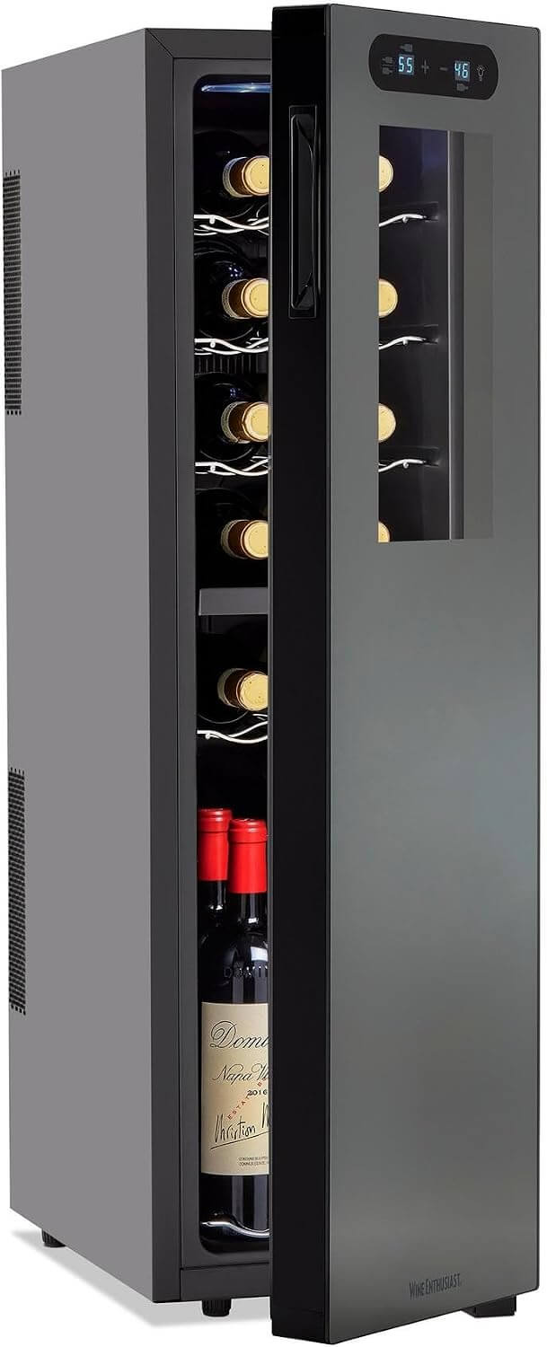 Wine Enthusiast 18 Bottle Slimline