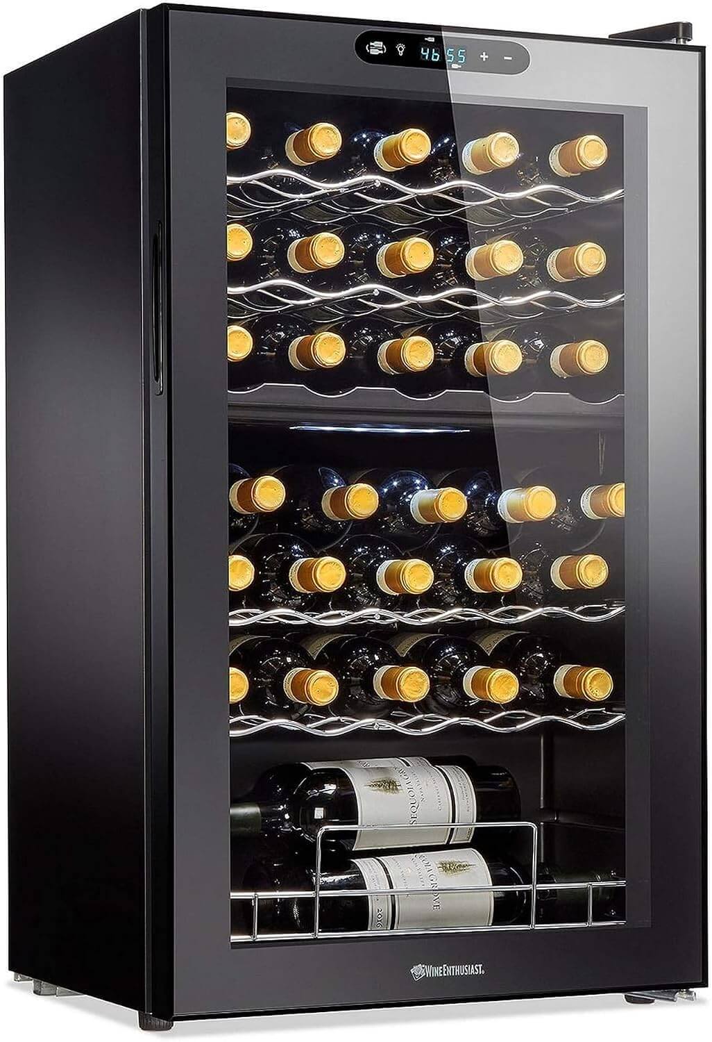 Wine Enthusiast 32 Bottle Dual Zone